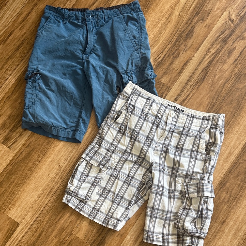 Urban Pipeline Cargo Shorts Bundle  2 Pairs Men’s Size 31